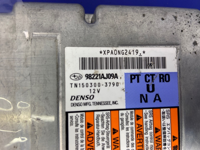 Блок управления AIRBAG OUTBACK 09-14 BR 2011 Внедорожник 2.5