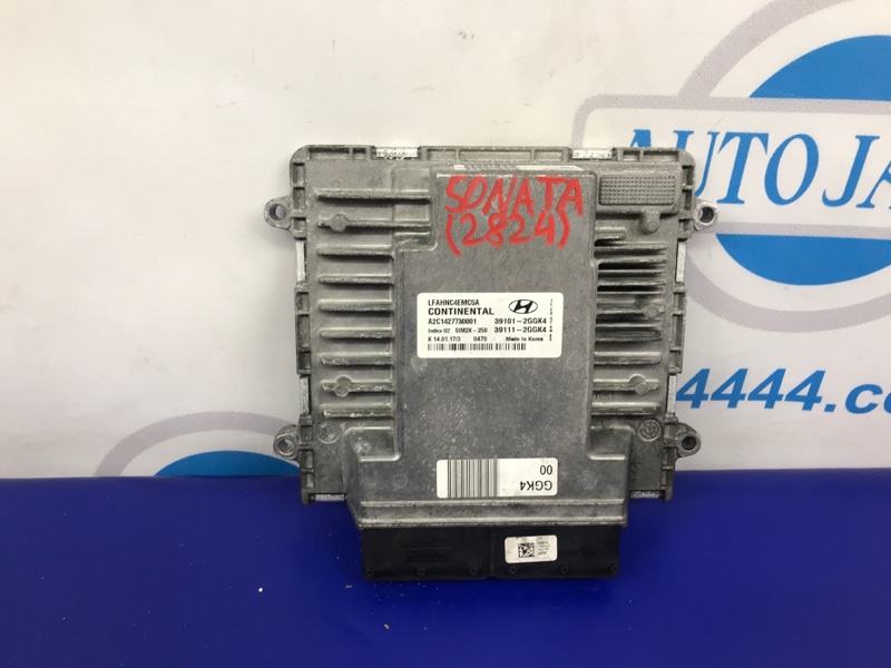 Блок управления двигателем HYUNDAI SONATA LF 2014- 2017 Седан 2.4 39111-2GGK4 Б/У