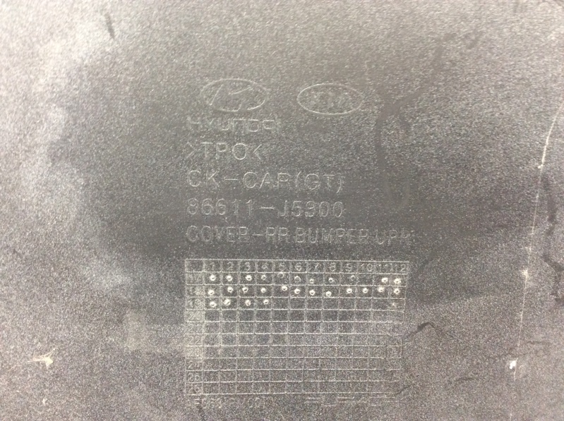 Бампер задний задний STINGER (CK) 17-