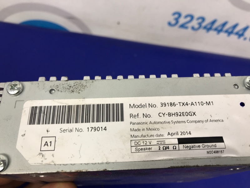 Усилитель звука ACURA RDX 12-19 Внедорожник 3.5