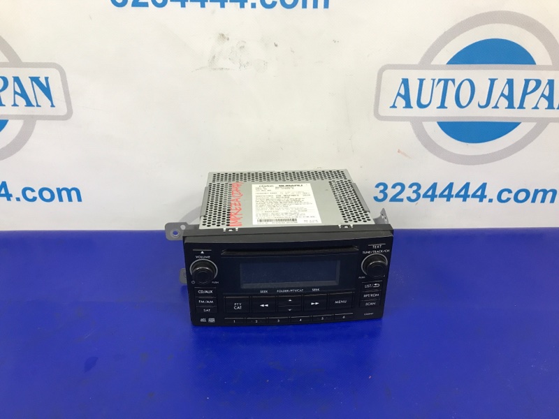 Магнитола SUBARU IMPREZA 07-11 GE/GH 2011 Седан 2.5 86201FG620 Б/У
