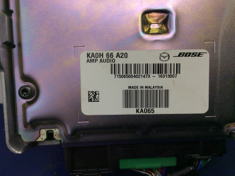 Усилитель звука MAZDA CX-5 (KE) 11-17