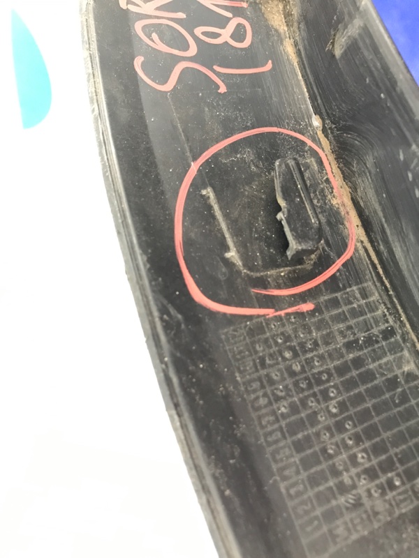 Накладка крыла (расширитель арки) передняя левая SORENTO UM 14- 2016 Внедорожник 2.4