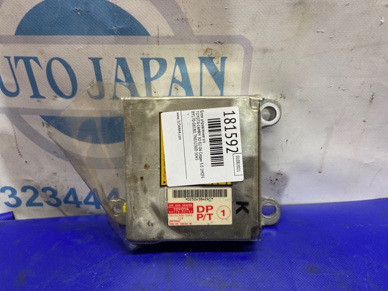 Блок управления AIRBAG TOYOTA CAMRY 30 02-06 2003 MCV30 3.0 1MZFE 89170-06180 Б/У