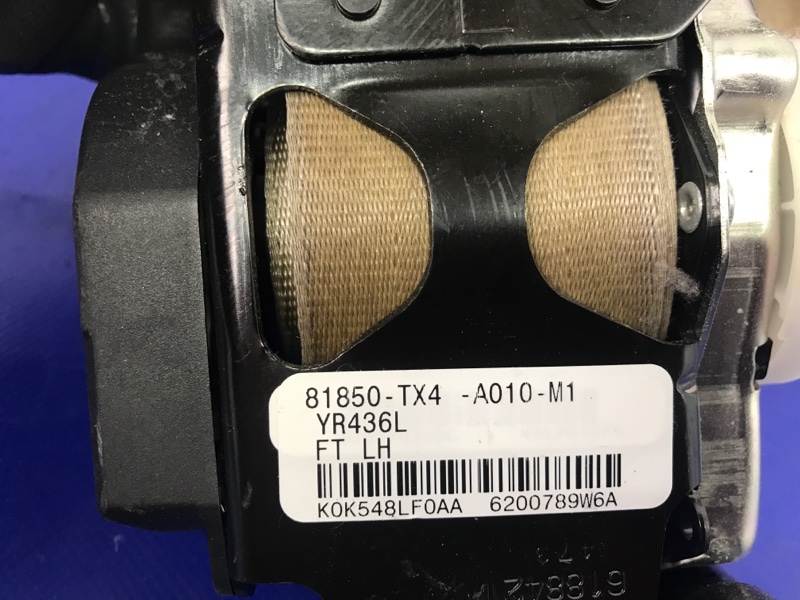 Ремень безопасности передний левый RDX 12-19