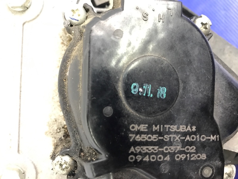 Трапеция стеклоочистителей ACURA MDX (YD2) 06-13 YD2 3.7 J37A1