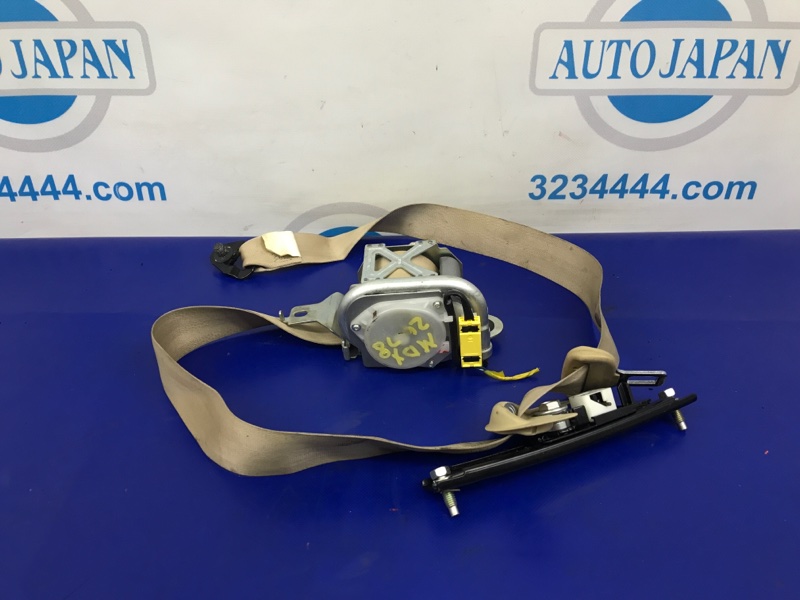 Ремень безопасности передний правый ACURA MDX (YD2) 06-13 2010 YD2 3.7 J37A1 04814-STX-A00ZC Б/У