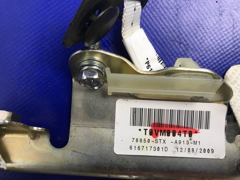 Подушка безопасности (штора) левая MDX (YD2) 06-13 2010 YD2 3.7 J37A1