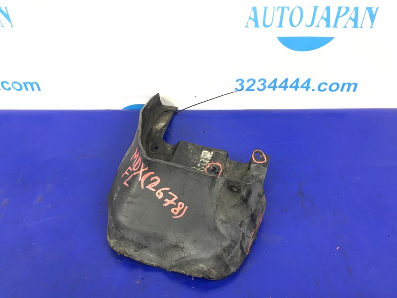 Брызговик передний левый ACURA MDX (YD2) 06-13 2010 YD2 3.7 J37A1 75810-STX-A00 Б/У