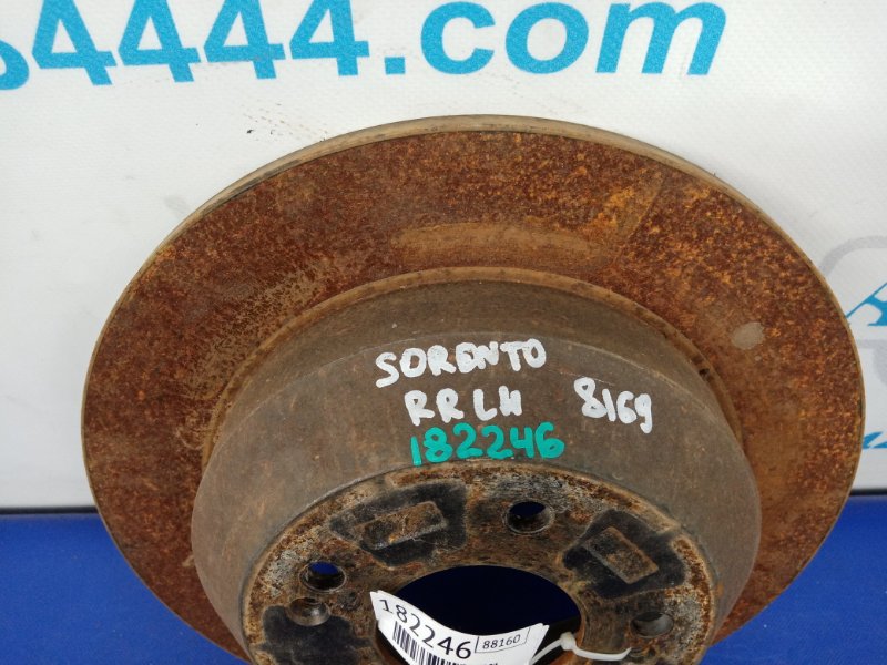 Тормозной диск задний SORENTO UM 14- 2016 Внедорожник 2.4 Тормозной диск задний SORENTO UM 14- 2016 Внедорожник 2.4
