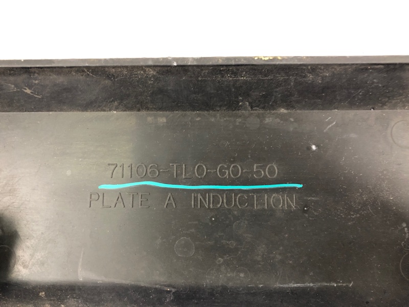 Защита переднего бампера передняя HONDA ACCORD CU8 / TSX 08-14 Седан 2.4