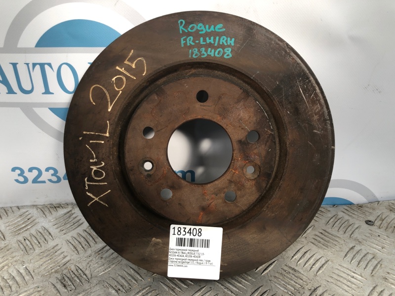 Тормозной диск передний NISSAN X-TRAIL/ROGUE T32 13-20 40206-4EA0A Б/У