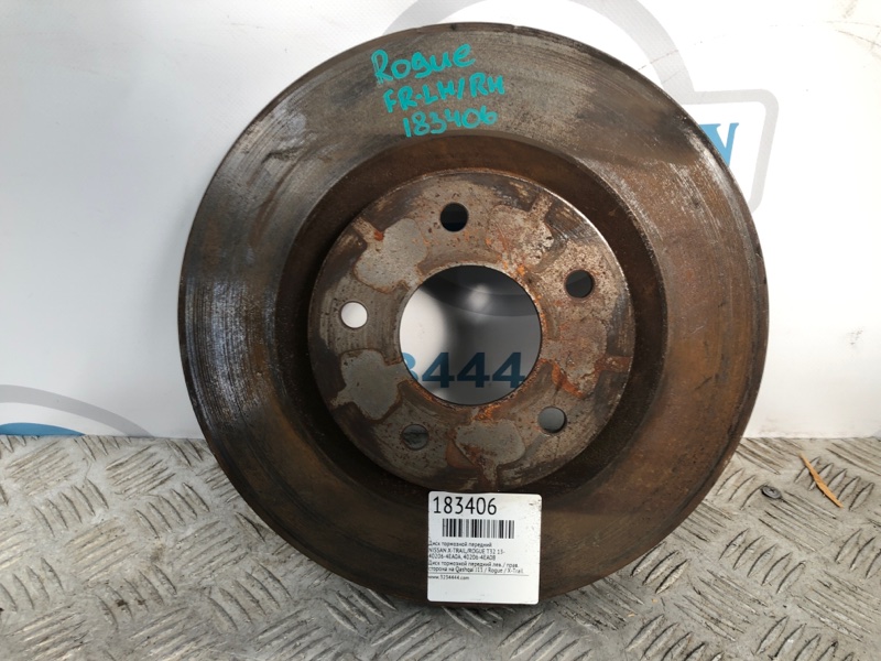 Тормозной диск передний NISSAN X-TRAIL/ROGUE T32 13-20 40206-4EA0A Б/У