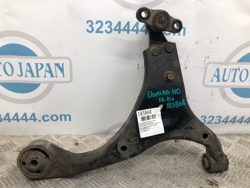 Рычаг передней подвески нижний передний правый HYUNDAI ELANTRA HD 06-11 54501-2H000 Б/У