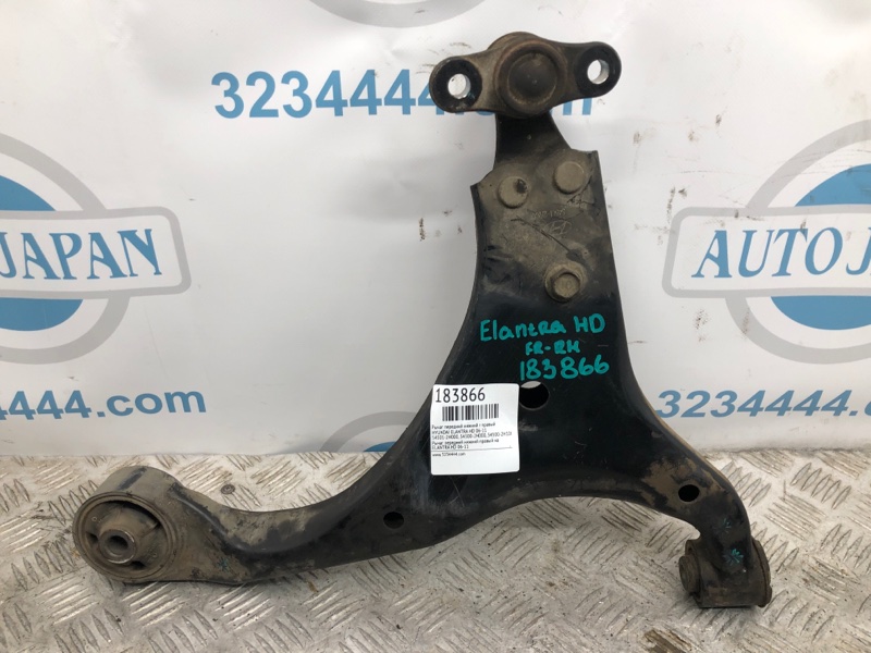 Рычаг передней подвески нижний передний правый HYUNDAI ELANTRA HD 06-11 54501-2H000 Б/У