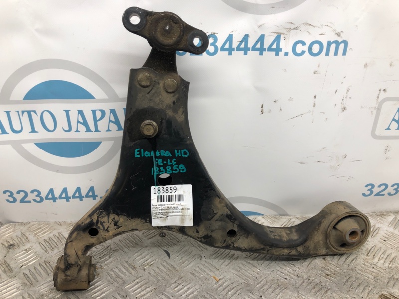 Рычаг передней подвески нижний передний левый HYUNDAI ELANTRA HD 06-11 54500-2H000 Б/У