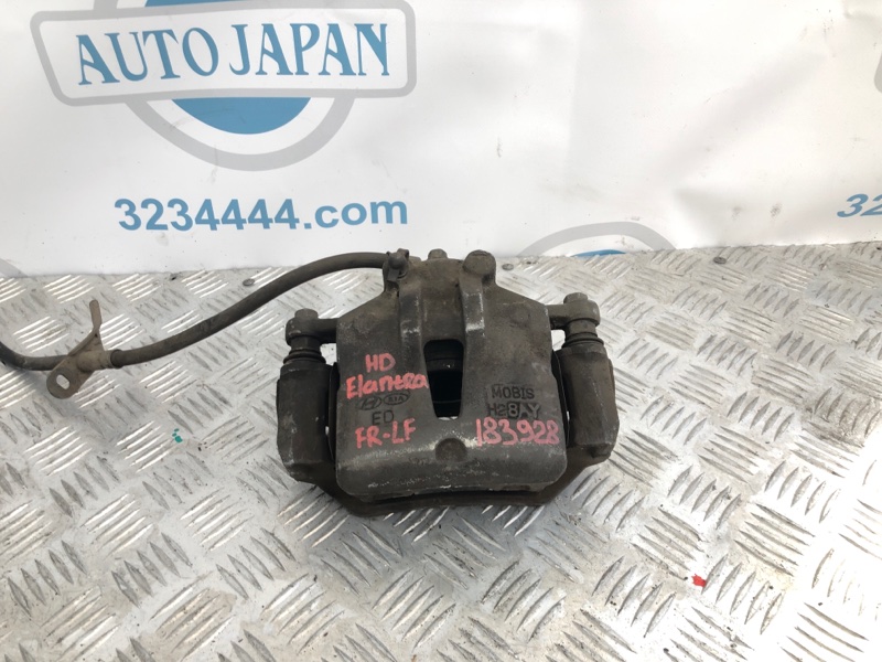 Суппорт тормозной передний левый HYUNDAI ELANTRA HD 06-11 58180-2HA00 Б/У