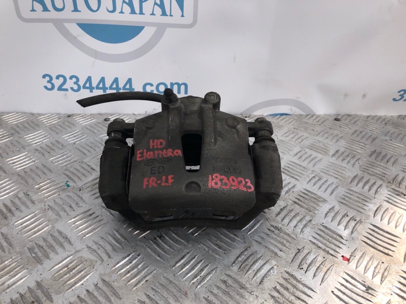 Суппорт тормозной передний левый HYUNDAI ELANTRA HD 06-11 58180-2HA00 Б/У