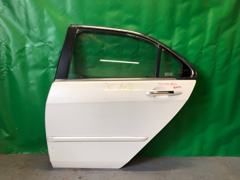 Ручка двери наружная задняя левая HONDA ACCORD CL7 / TSX 03-08 2006 Седан 2.4 72680-SEC-A01ZF Б/У