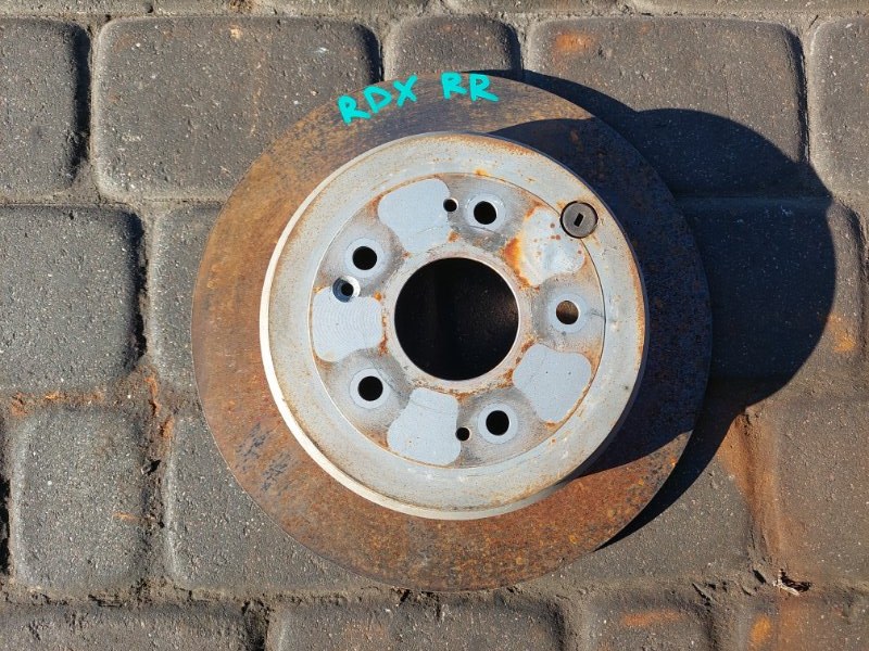 Тормозной диск задний ACURA RDX 12-19 Внедорожник 42510-TX4-A02 Б/У