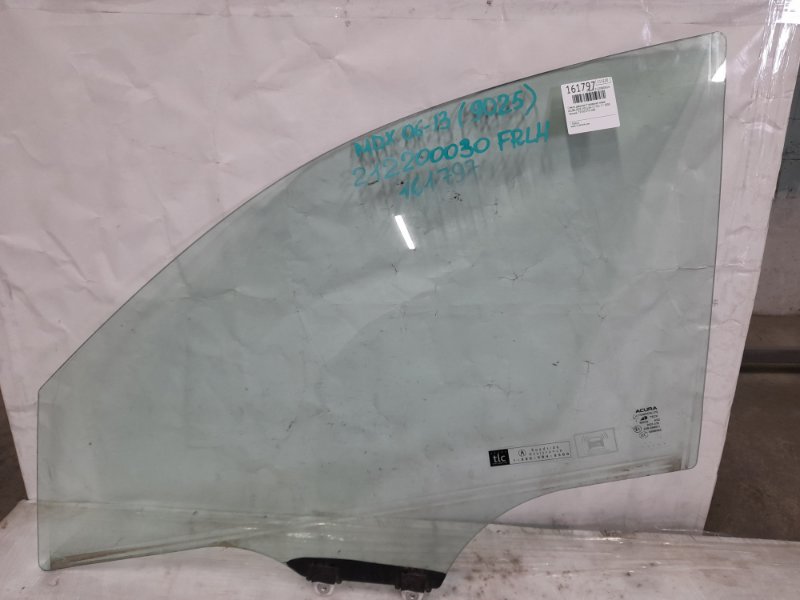 Стекло двери переднее левое ACURA MDX (YD2) 06-13 2008 YD2 3.7 73350-STX-A00 Б/У