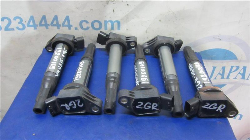 Катушка зажигания TOYOTA SIENNA 11-16 2014 GSL30 3.5 2GR-FE 90919-A2004 Б/У