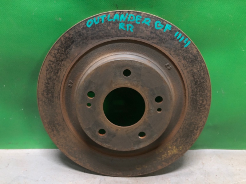 Тормозной диск задний MITSUBISHI OUTLANDER GF 12- 2013 Внедорожник 2.4 4615A125 Б/У