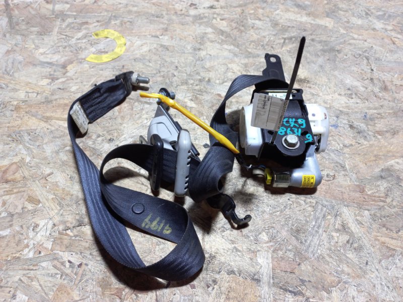 Ремень безопасности передний левый MAZDA CX-9 06-16 2008 Внедорожник 3.7 TDY1-57-L9000 Б/У