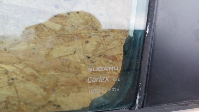 Стекло двери глухое заднее левое LEGACY BN 14-18 2016 Седан 2.5 FB25B