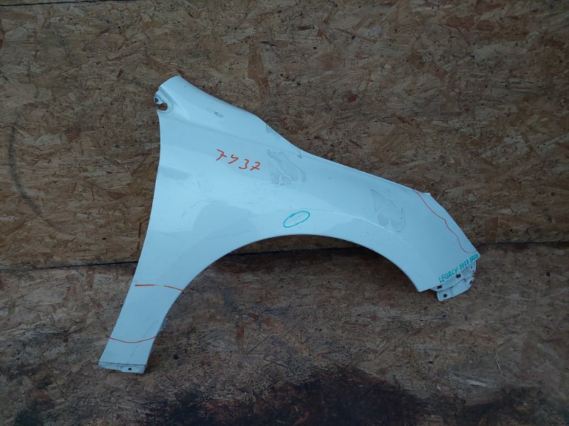 Крыло переднее переднее правое SUBARU LEGACY BN 14-18 2016 Седан 2.5 FB25B 57120AL00A9P Б/У