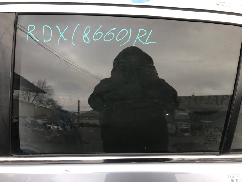 Стекло двери заднее левое ACURA RDX 12-19 2015 TB3 3.5 J35Z2 73450-TX4-A01 Б/У