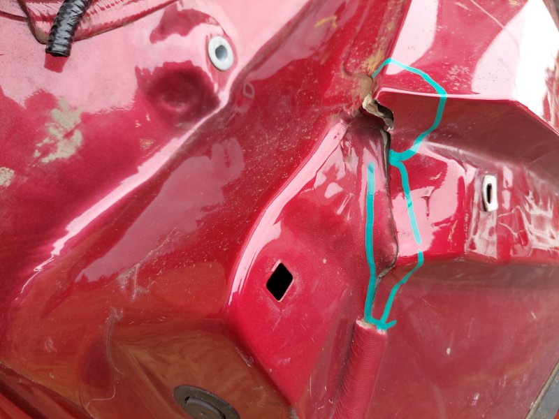 Четверть кузова задняя правый RDX 19- 2019 Внедорожник 2.0