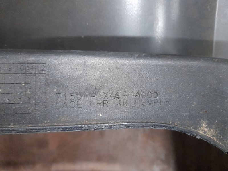 Бампер задний задний RDX 12-19 2014 Внедорожник 3.5 J35Z2