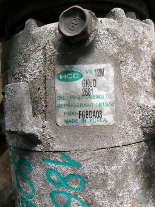 Компрессор кондиционера SOUL AM 08-13 2012 Хетчбек 2.0