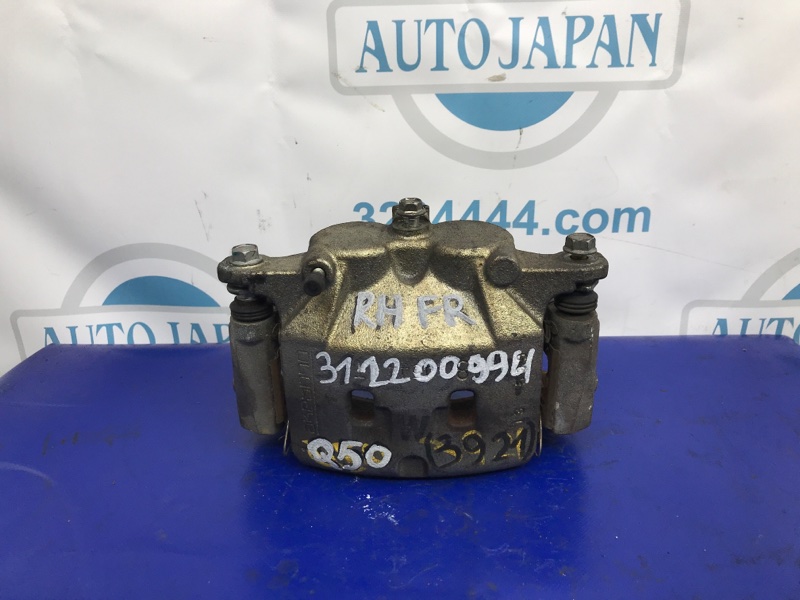 Суппорт тормозной передний правый INFINITI Q50 15-20 41001-4GA0A Б/У