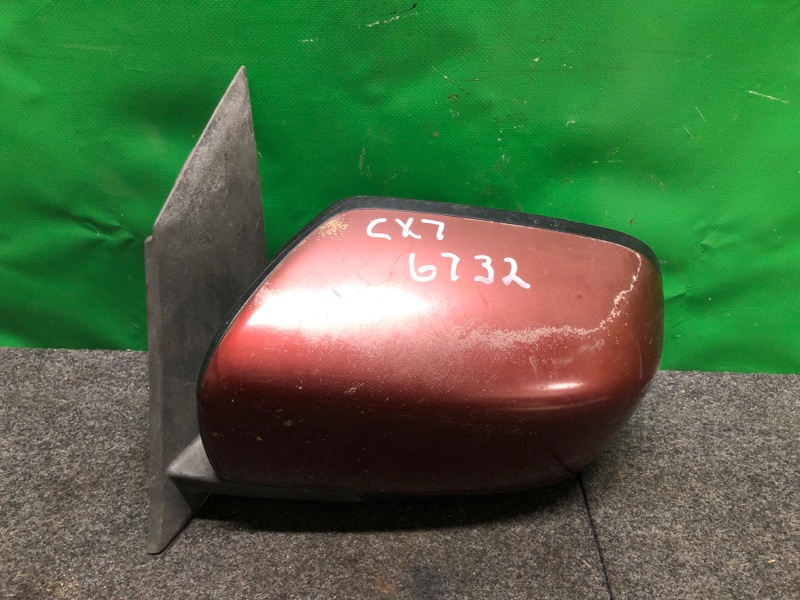 Зеркало левое MAZDA CX-7 06-12 2009 Внедорожник 2.3 EG24-69-180D74 Б/У