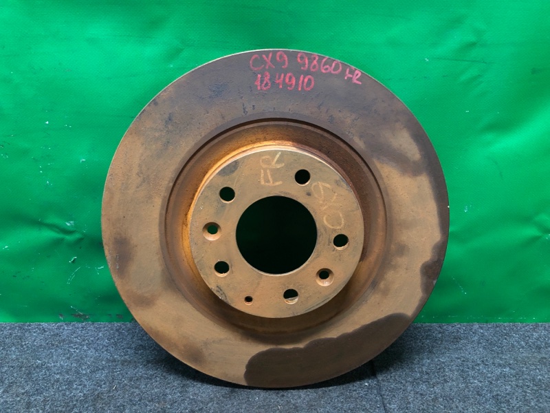 Тормозной диск передний MAZDA CX-9 06-16 2008 Внедорожник 3.7 L232-33-25XB Б/У