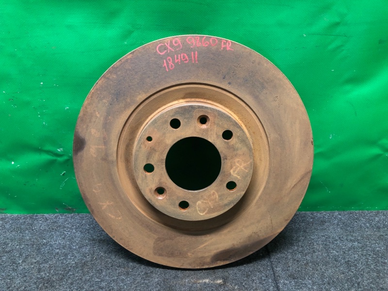 Тормозной диск передний MAZDA CX-9 06-16 2008 Внедорожник 3.7 L232-33-25XB Б/У