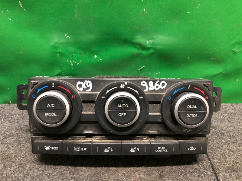 Блок управления печкой MAZDA CX-9 06-16 2008 Внедорожник 3.7 TD12-61-190E Б/У