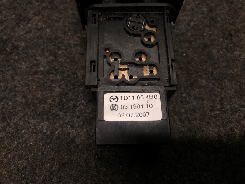 Кнопка аварийной сигнализации CX-9 06-16 2008 Внедорожник 3.7