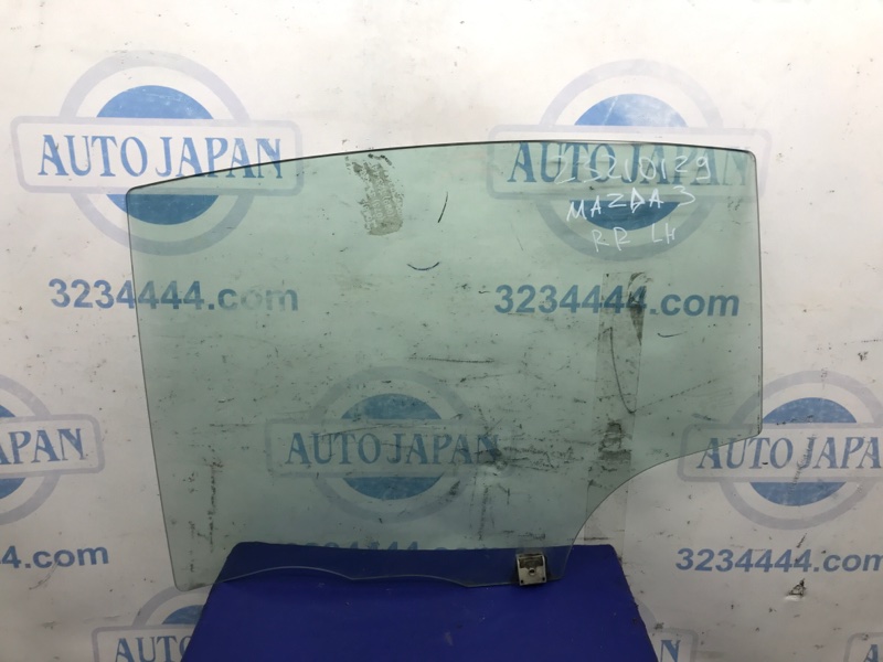 Стекло двери заднее левое MAZDA 3 BK 03-08 BN8V-73-511B Б/У