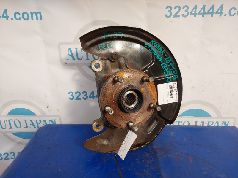 Кулак поворотный передний правый SUBARU LEGACY BN 14-18 2016 Седан 2.5 FB25B 28313AL00A Б/У