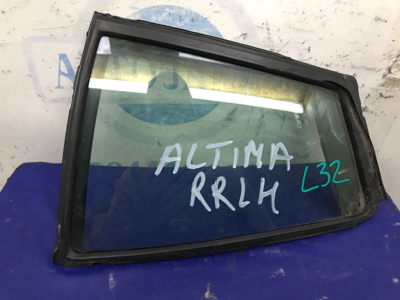 Стекло двери глухое заднее левое NISSAN ALTIMA L32 07-12 82263-JA00A Б/У