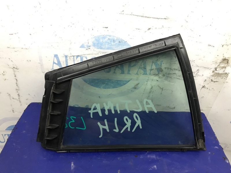 Стекло двери глухое заднее левое NISSAN ALTIMA L32 07-12