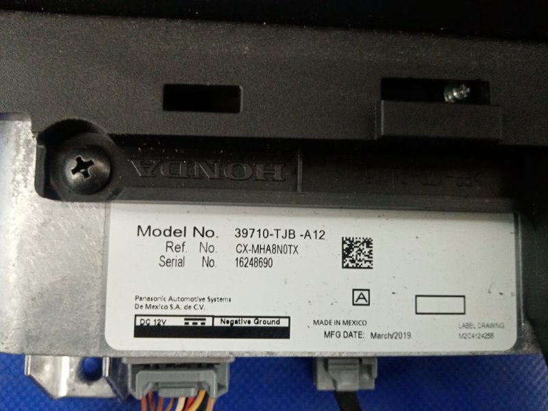 Монитор ACURA RDX 19- Внедорожник 2.0 Монитор ACURA RDX 19- Внедорожник 2.0