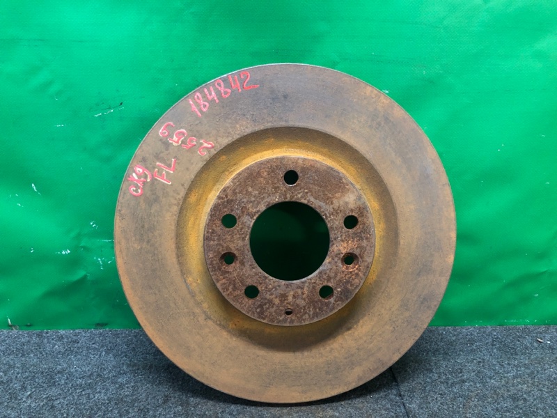 Тормозной диск передний MAZDA CX-9 06-16 2009 Внедорожник 3.7 EH14-33-25X Б/У
