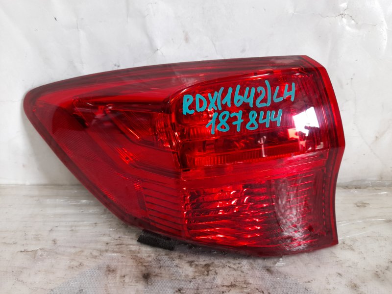 Запчасть фонарь наружный задний левый ACURA RDX 12-19 2014 Внедорожник 3.5 J35Z2 33550-TX4-A01 Б/У Фонарь наружный задний левый ACURA RDX 12-19 2014 Внедорожник 3.5 J35Z2 33550-TX4-A01 Б/У