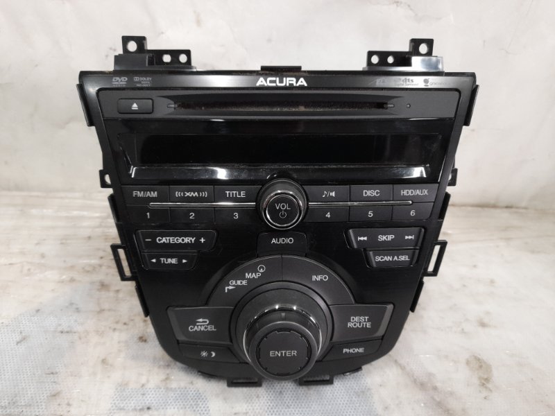 Магнитола ACURA RDX 12-19 2014 Внедорожник 3.5 J35Z2 39540-TX4-A01ZARM Б/У