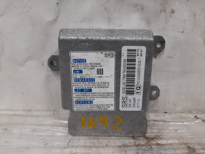 Блок управления AIRBAG ACURA RDX 12-19 2014 Внедорожник 3.5 J35Z2 77960-TX4-A03 Б/У