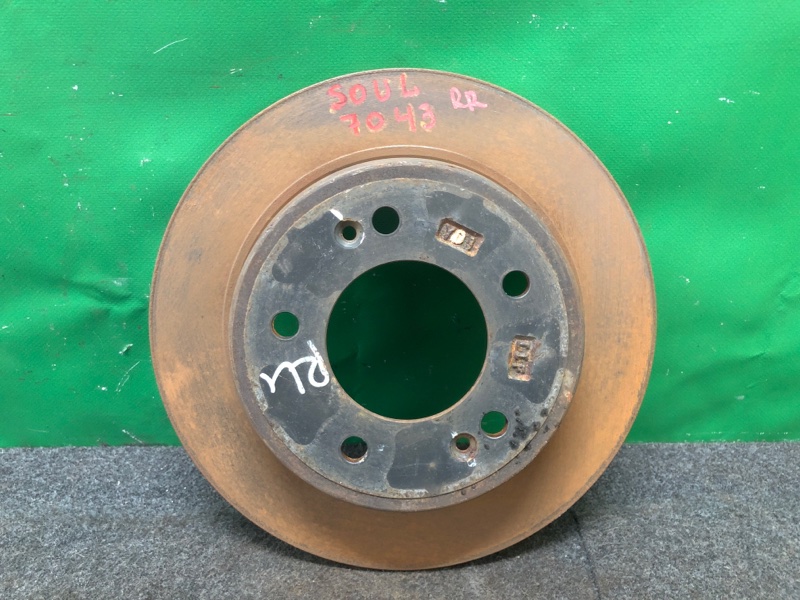 Тормозной диск задний KIA SOUL PS 13-19 2014 PS 2.0 58411-3X300 Б/У